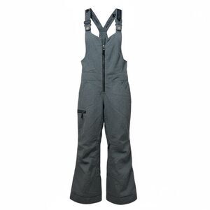 Obermeyer Gray Zip Up Snow Bibs Snow Pants Kids Size 8